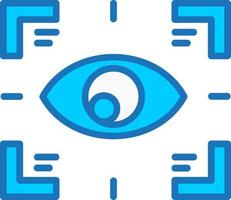 Eye Scanner Vector Icon