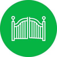 Gate Vector Icon