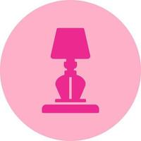 Table Lamp Vector Icon