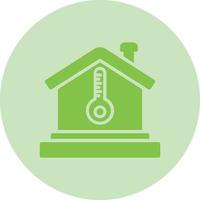 Home Temprature Vector Icon