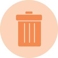 Trash Bin Vector Icon