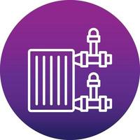 Radiator Vector Icon