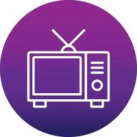 icono de vector de television