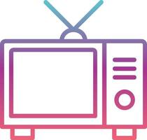 icono de vector de television