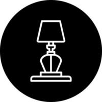 Table Lamp Vector Icon