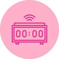 Digital Clock Vector Icon