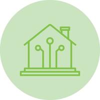 Smart House Vector Icon