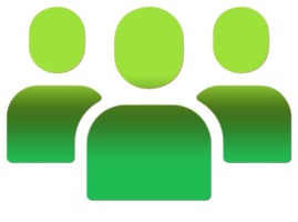 People icon - Team Icon on transparent background png