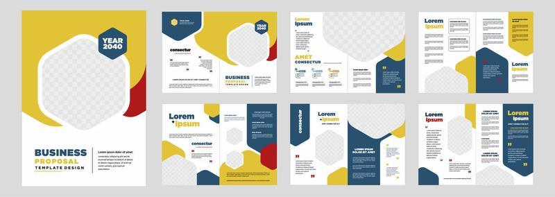 Minimalist business proposal template