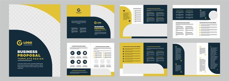 Minimalist business proposal template