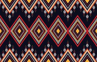 Indigenous style seamless pattern. Geometric seamless ethnic pattern. Design for indigenous, fabric, boho, carpet, ikat, tribal, batik, texture, background, vector, illustration, pattern style. vector