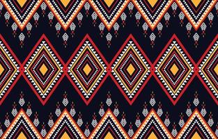 Indigenous style seamless pattern. Geometric seamless ethnic pattern. Design for indigenous, fabric, boho, carpet, ikat, tribal, batik, texture, background, vector, illustration, pattern style. vector