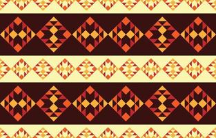 concepto de patrón étnico indígena geométrico. patrón sin costuras de geometría. diseño para estilo indígena, tela, boho, alfombra, ikat, tribal, batik, vector, ilustración, estilo patrón vector