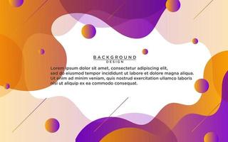 Abstract liquid colorful shape background. colorful fluid vector banner template for social media, web sites