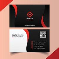 Business Card Design vector