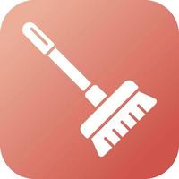 Broom Vector Icon