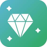 icono de vector de diamante