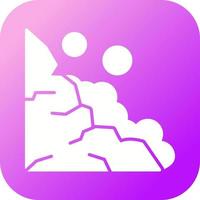 Landslide Vector Icon