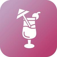 Cocktail Vector Icon