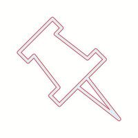 Beautiful Pointer vector line icon