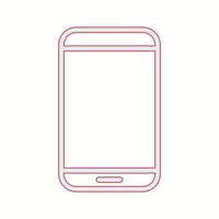 Beautiful Smartphone vector line icon