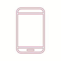 Beautiful Smartphone vector line icon