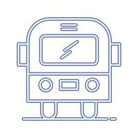 Beautiful Bus Vector line icon