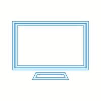 Beautiful Screen vector line icon