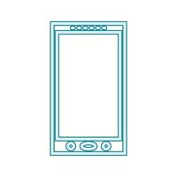 Beautiful Smartphone vector line icon