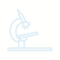 Beautiful Microscope vector line icon