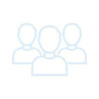 Beautiful Teamwork Vector line icon