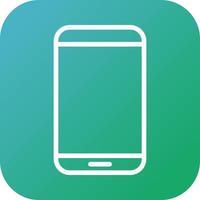 Beautiful Smartphone vector line icon