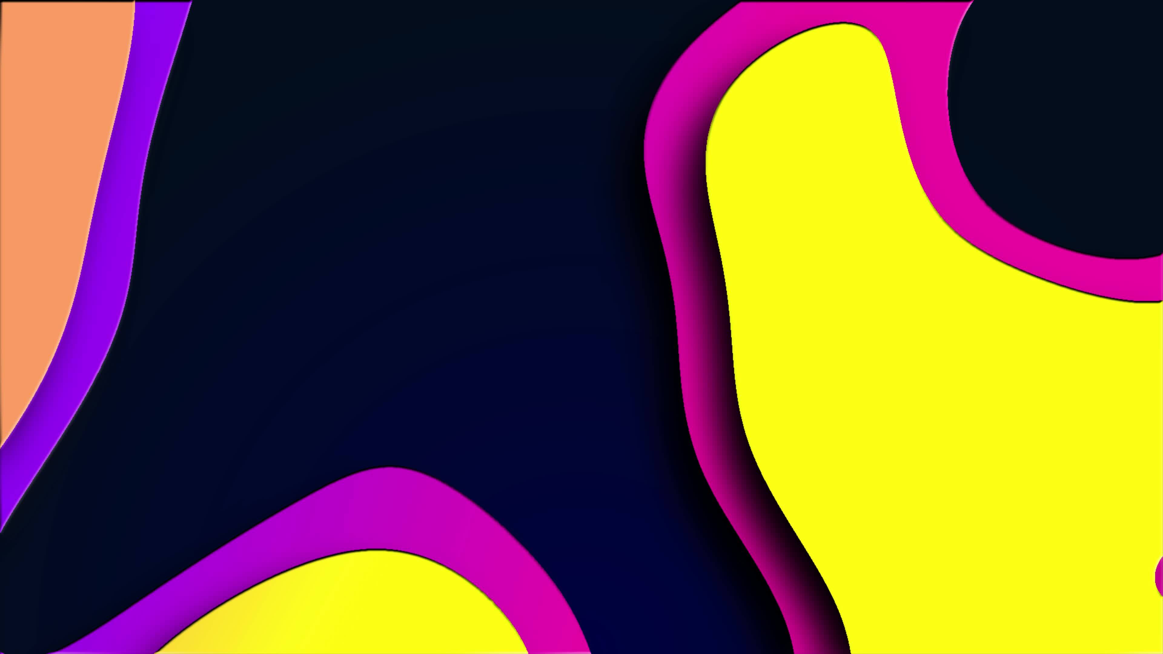 3d Gradient Shape Animation Background, Gradient Animation Background