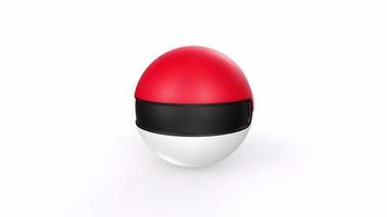 pokeball isolerat på bakgrund video