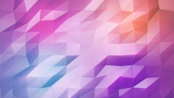 Abstract moving triangles blue purple low poly digital futuristic. Abstract background. Video in high quality 4k, motion design