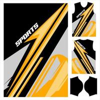 sports jersey pattern ready to print for soccer, football, motocross, racing, cycling, wrap decal, line vector