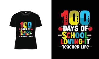 100th days of school,hundred days t shirt design,Vector typography t shirt design,100th days celebration t shirt vector