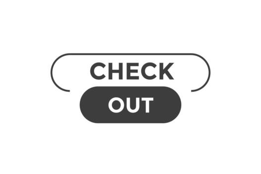 Check out button web banner templates. Vector Illustration