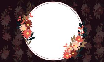 conjunto de flores silvestres de primavera y verano, plantas, ramas, hojas y hierbas. vector