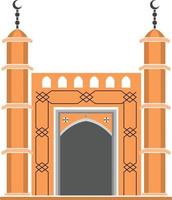 plantilla de vector de mezquita