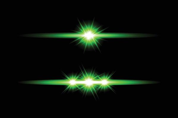 Vector colorful lens flare light effects eps pro