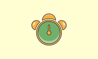 alarm clock icon symbol vector