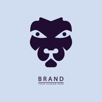 lion head Design Illustration vector