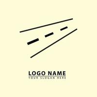 road marking logo icon vector. vector