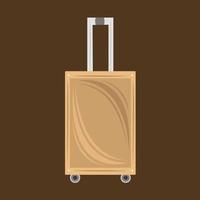 Travel vintage suitcase vector illustration for graphic design and decorative element