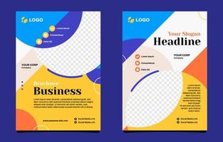 Flat Style Business Essential Flyer vector