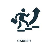 Career icon. Simple element from business recruitment collection. Creative Career icon for web design, templates, infographics and more vector