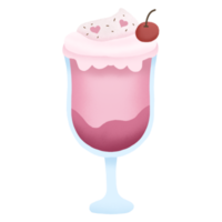 ilustração de elemento de smoothie png