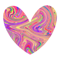 blå glänsande marmor heart.design för alla hjärtans dag png