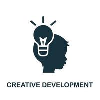 Creative Development icon. Simple element from child development collection. Creative Creative Development icon for web design, templates, infographics and more vector